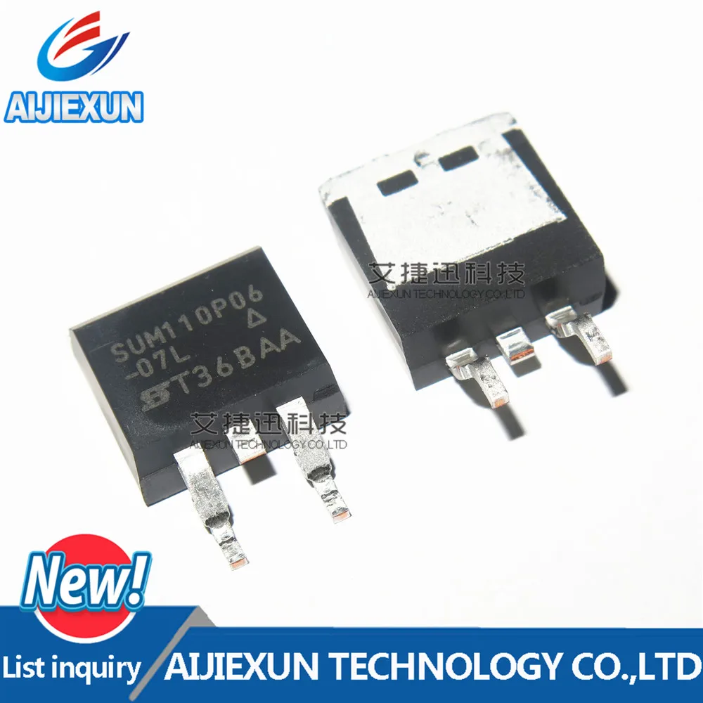 5 шт. SUM110P06-07L TO263 P-Channel 60-V (D-S) 175 градусов Celcious MOSFET 100% новый и оригинальный
5 шт. SUM110P06-07L TO263 P-Channel 60-V (D-S) 175 градусов Celcious MOSFET 100% новый и оригинальный