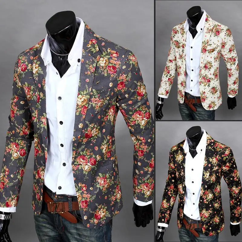 2017 Fashion Party Mens slim fit cotton blazer Suit Jacket Male Print blazers Mens coat Casual Slim Datting Jacket Small Suit
2017 Fashion Party Mens slim fit cotton blazer Suit Jacket Male Print blazers Mens coat Casual Slim Datting Jacket Small Suit