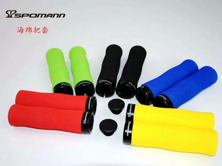 Brand New 5 colors SPOMANN bicycle handlebar alloy locked grip bike handlebar sponge grip end plugs MTB lightest parts Free ship
Brand New 5 colors SPOMANN bicycle handlebar alloy locked grip bike handlebar sponge grip end plugs MTB lightest parts Free ship