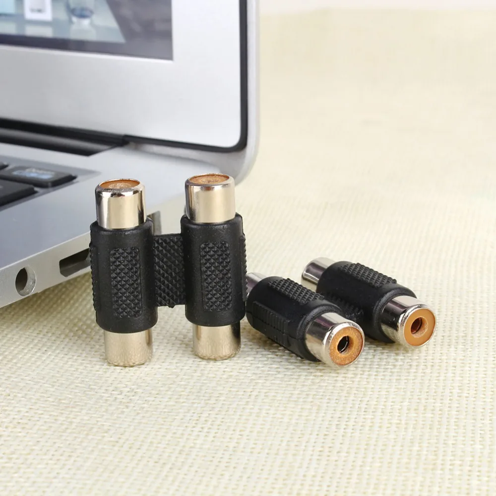 2018 Female to Female Coupler Plug Single Row RCA Audio Video AV Cable Adaptor RCA rca connector connecter
2018 Female to Female Coupler Plug Single Row RCA Audio Video AV Cable Adaptor RCA rca connector connecter