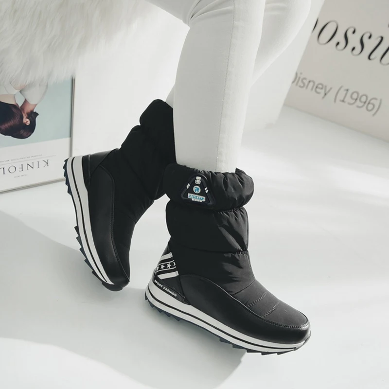 TIMETANGWomen boots 2021 new arrivals high quality thicken plush winter shoes fashion women snow boots platform women shoes E173
TIMETANGWomen boots 2021 new arrivals high quality thicken plush winter shoes fashion women snow boots platform women shoes E173