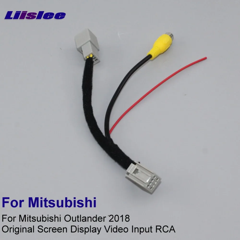 Авто 8 контактов Автомобильная камера заднего вида RCA адаптер провод для Mitsubishi
