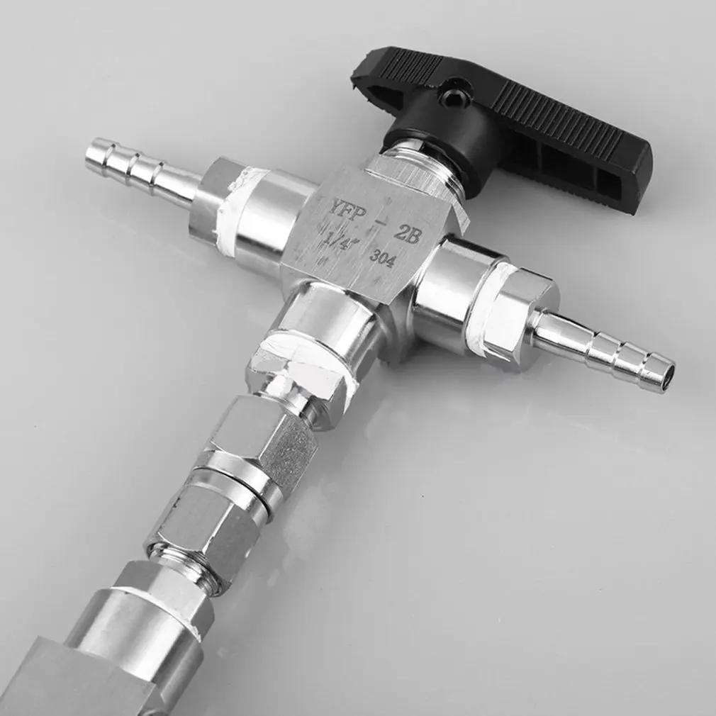 304 Stainless Steel Counter Pressure Beer Bottle Filler 3 Way Hose Kit For Homebrewing Beer Home Brew co2 Gun Bottling Equipment
304 Stainless Steel Counter Pressure Beer Bottle Filler 3 Way Hose Kit For Homebrewing Beer Home Brew co2 Gun Bottling Equipment
