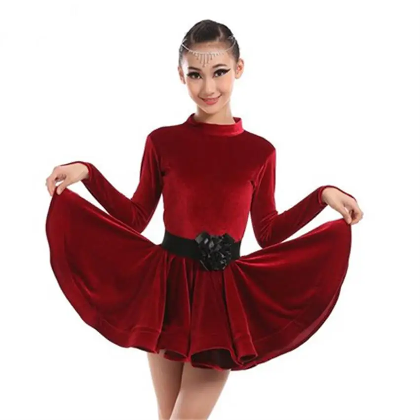 Autumn and winter children 's Latin dance clothes long - sleeved girls ballet practice girls thickening practice clothing
Autumn and winter children 's Latin dance clothes long - sleeved girls ballet practice girls thickening practice clothing