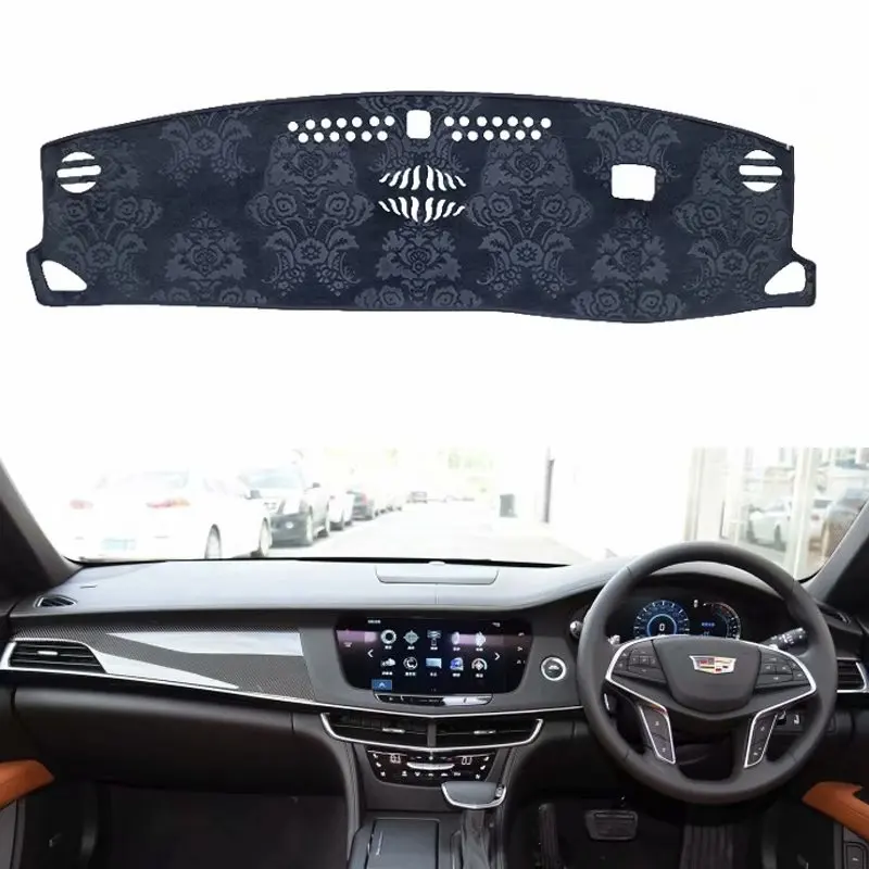 Для Cadillac CT6 2016 2017 2018 2019 фланелевый Dashmat приборная панель покрывает Dash Pad Коврик в машину солнцезащитный козырек на заказ
Для Cadillac CT6 2016 2017 2018 2019 фланелевый Dashmat приборная панель покрывает Dash Pad Коврик в машину солнцезащитный козырек на заказ