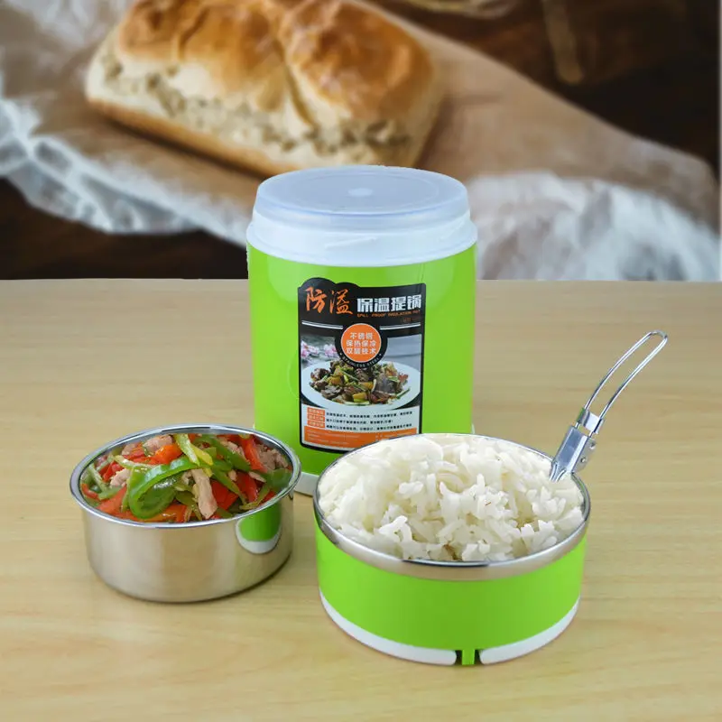 Affordable Portable Double Wall Stainless Steel Thermal Insulation Bento Food Container Storage Spill-proof sealing Box
Affordable Portable Double Wall Stainless Steel Thermal Insulation Bento Food Container Storage Spill-proof sealing Box