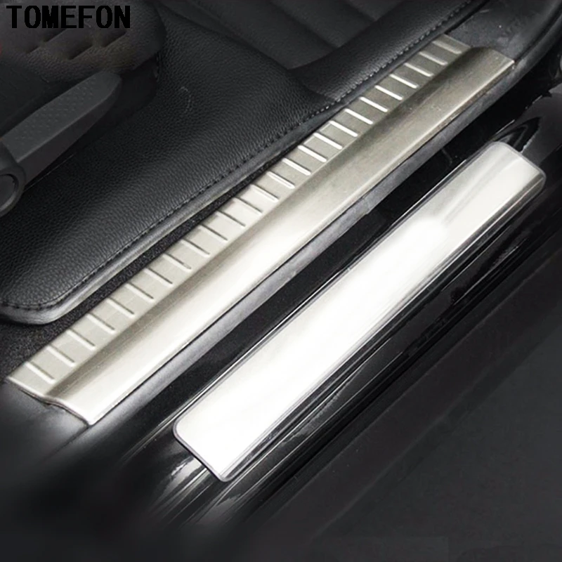 TOMEFON 4pcs For Dodge Journey 2011 2012 2013 2014 Stainless Steel Chrome Interior Inner Door Sill Scuff Plate Guard Trim
TOMEFON 4pcs For Dodge Journey 2011 2012 2013 2014 Stainless Steel Chrome Interior Inner Door Sill Scuff Plate Guard Trim