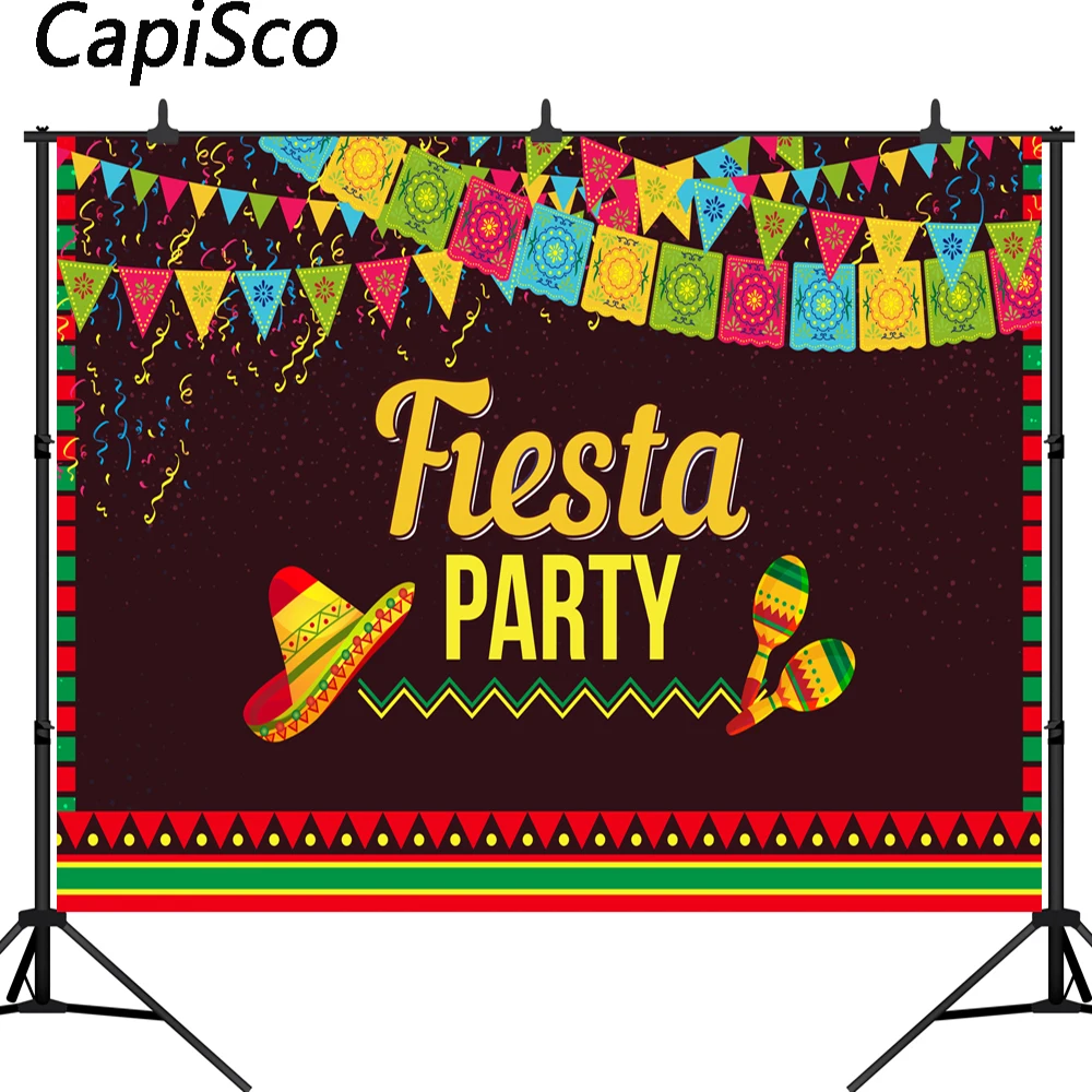 Capisco photography backdrop Mexico Fiesta carnival party celebration mexican background photobooth photocall custom printed
Capisco photography backdrop Mexico Fiesta carnival party celebration mexican background photobooth photocall custom printed