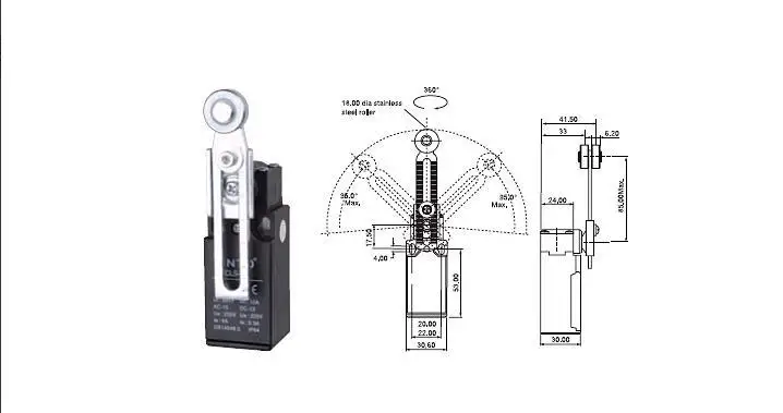 4Pcs/Lot Top Quality Original CNTD CLS-131 Adjustable Arm Limit Switch/Micro Switch Ui 380V Ith 10A ,Economical & plastic type
4Pcs/Lot Top Quality Original CNTD CLS-131 Adjustable Arm Limit Switch/Micro Switch Ui 380V Ith 10A ,Economical & plastic type