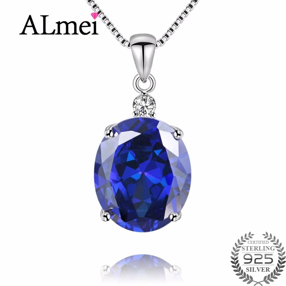 Almei Tanzania Color Topaz Genuine Dark Blue Simple Pendant Solid 925 Sterling Silver Brand Fine Jewelry Gift with Box 40% FN010
Almei Tanzania Color Topaz Genuine Dark Blue Simple Pendant Solid 925 Sterling Silver Brand Fine Jewelry Gift with Box 40% FN010
