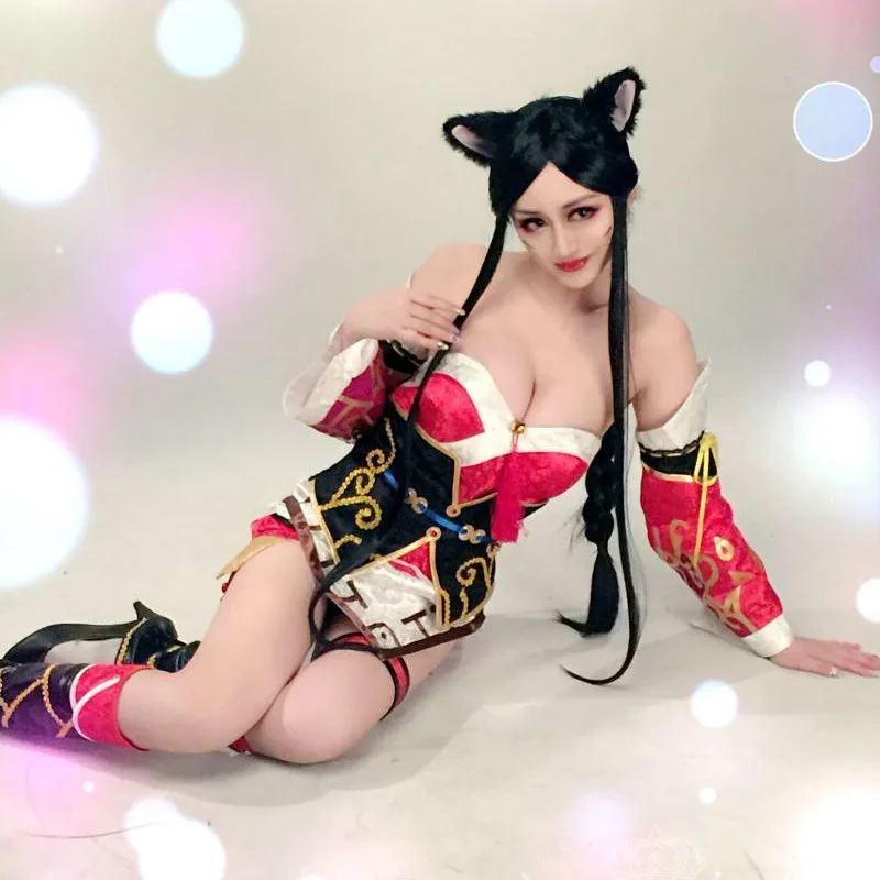 Костюм для косплея ахри из игры LOL, девять хвостов, лиса, новая версия костюмов на Хэллоуин для женщин, 2018
Костюм для косплея ахри из игры LOL, девять хвостов, лиса, новая версия костюмов на Хэллоуин для женщин, 2018