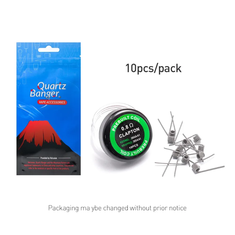 Quartz Banger Flat twisted Fused clapton Hive premade wrap wires Alien Mix twisted Quad Tiger coils Heating Resistance rda coil
Quartz Banger Flat twisted Fused clapton Hive premade wrap wires Alien Mix twisted Quad Tiger coils Heating Resistance rda coil
