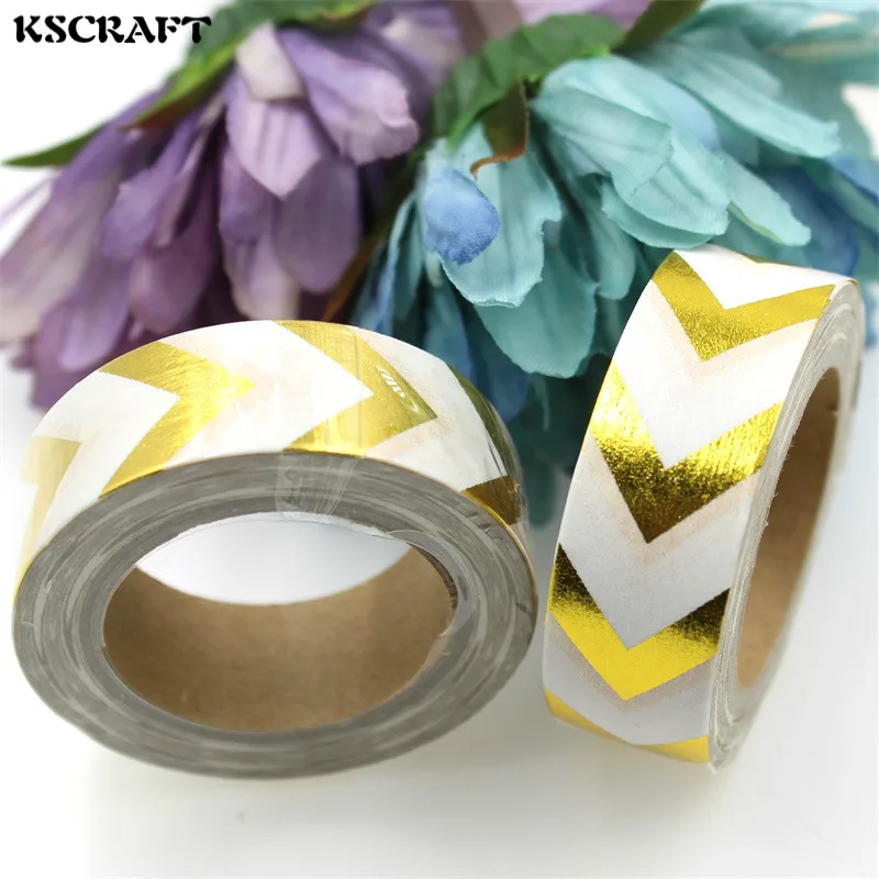 KSCRAFT 15mm*10m Adhesive Tape for Scrapbooking DIY Craft Sticky Deco Masking Japanese Paper Washi Tape Stripe
KSCRAFT 15mm*10m Adhesive Tape for Scrapbooking DIY Craft Sticky Deco Masking Japanese Paper Washi Tape Stripe