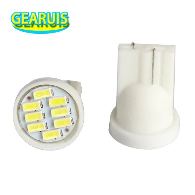 Wholesale 100pcs T10 8 SMD 3014 LED Car Bulb Lamps 147 194 168 192 W5W 8 SMD 8 LED Car Auto Wedge Parking Light White 12V
Wholesale 100pcs T10 8 SMD 3014 LED Car Bulb Lamps 147 194 168 192 W5W 8 SMD 8 LED Car Auto Wedge Parking Light White 12V