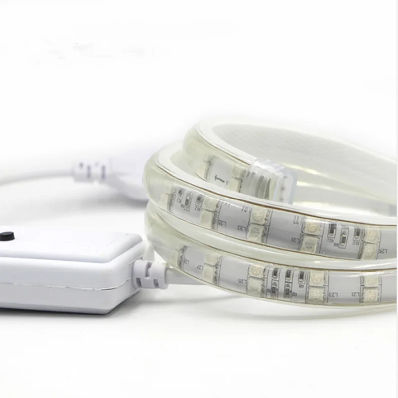 AC 220v rope light RGB LED Strip Light SMD 5050 Flexible LED Tape Waterproof LED Tape 120LEDs/mEU Plug Outdoor Led Strip Light
AC 220v rope light RGB LED Strip Light SMD 5050 Flexible LED Tape Waterproof LED Tape 120LEDs/mEU Plug Outdoor Led Strip Light