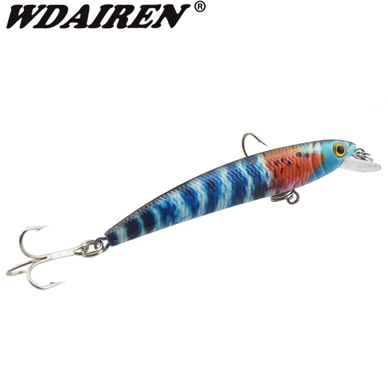 1Pcs 7.5cm 4.6g Minnow Fishing Lure Artificial Laser Hard hooks Crank wobblers pesca Fishing tackle Crankbait WD-386 
1Pcs 7.5cm 4.6g Minnow Fishing Lure Artificial Laser Hard hooks Crank wobblers pesca Fishing tackle Crankbait WD-386