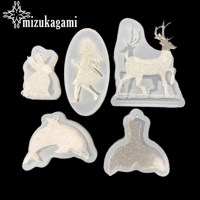 1pcs UV Resin Jewelry Liquid Silicone Mold Dolphin Deer Animals Resin Charms Molds For DIY Intersperse Decorate Making Jewelry
1pcs UV Resin Jewelry Liquid Silicone Mold Dolphin Deer Animals Resin Charms Molds For DIY Intersperse Decorate Making Jewelry