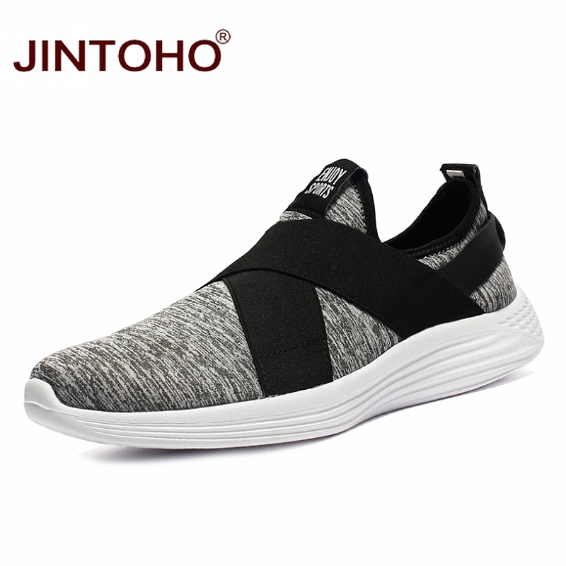 JINTOHO Big Size Brand Men Casual Shoes Fashion Breathable For Cheap Boat Slip On Loafers Shose | Обувь