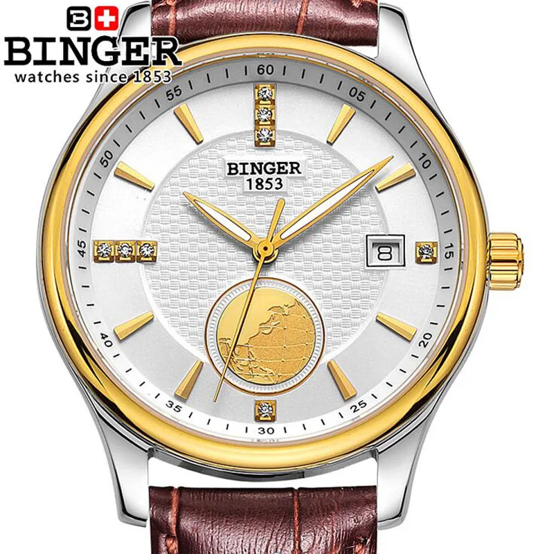 Мужские автоматические механические часы BINGER Gold Earth, модные роскошные брендовые кожаные деловые часы Relogio Masculino
Мужские автоматические механические часы BINGER Gold Earth, модные роскошные брендовые кожаные деловые часы Relogio Masculino