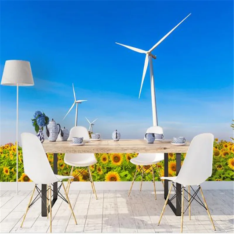 Custom Photo Murals 3D Steroscopic Landscape Wallpapers Nature Painting Walls Papers Sunflowers for Living Room Home Decor Mural
Custom Photo Murals 3D Steroscopic Landscape Wallpapers Nature Painting Walls Papers Sunflowers for Living Room Home Decor Mural
