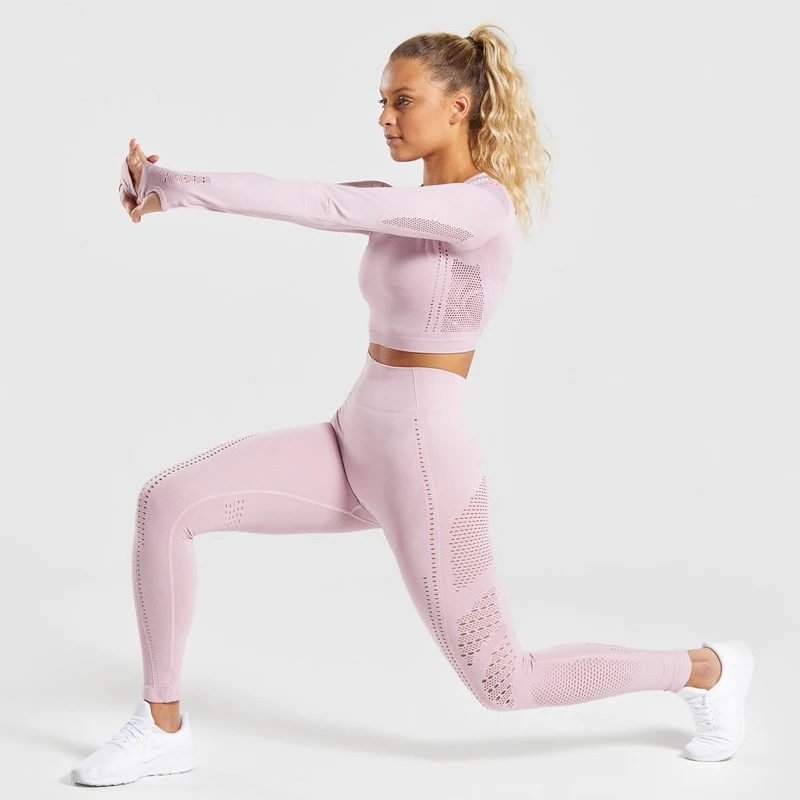 Seamless Yoga Set 2 Pieces For Women Fitness Sports Yoga Pants High Waist Legging Gym
Seamless Yoga Set 2 Pieces For Women Fitness Sports Yoga Pants High Waist Legging Gym
