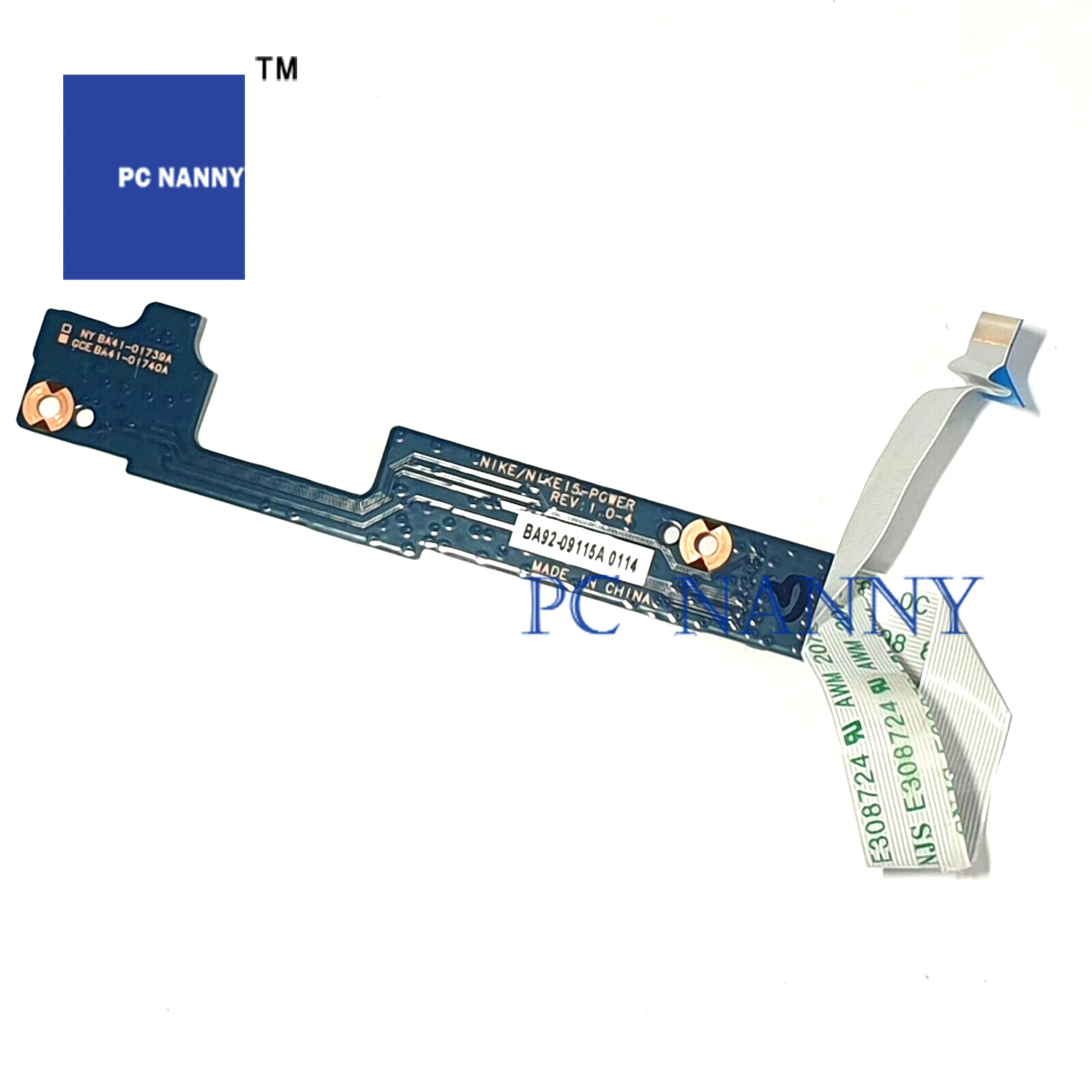 PCNANNY FOR Samsung NP700Z5C NP700Z5B 700Z5A Power Button Board BA92-09115A speaker BA96-06216A
PCNANNY FOR Samsung NP700Z5C NP700Z5B 700Z5A Power Button Board BA92-09115A speaker BA96-06216A