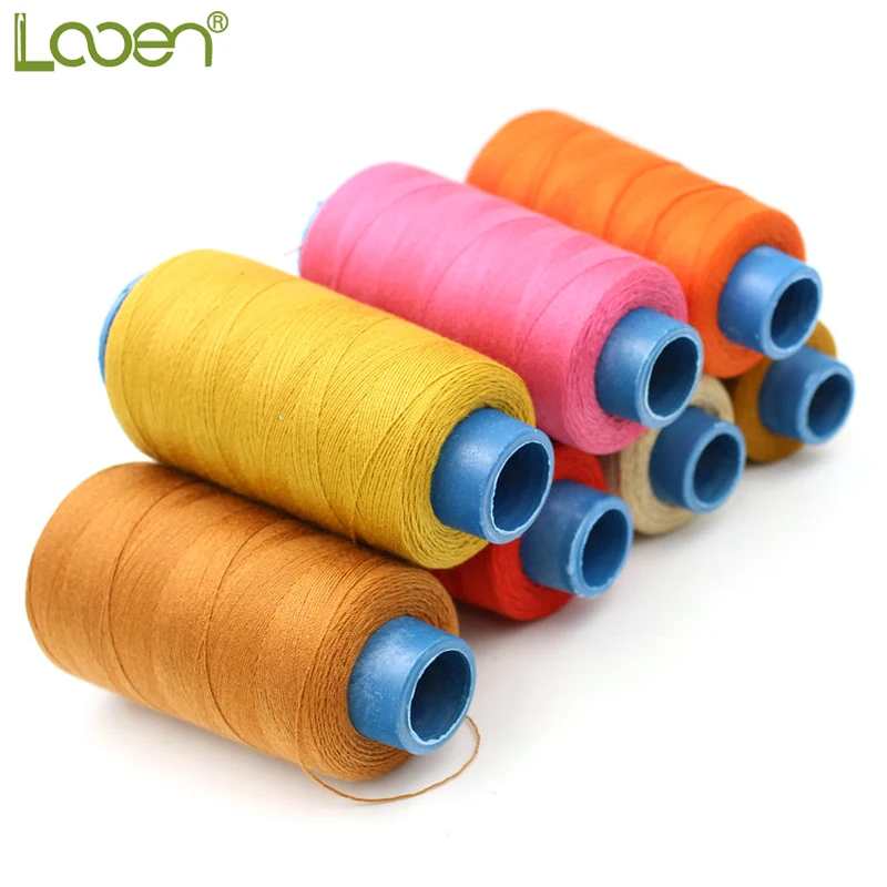 Looen Brand 20S/3 High Speed Sewing Thread for Hadmade and Machine, one roll = 1400Yards,Used:Thick fabric,Denim, Jeans, Canvas,
Looen Brand 20S/3 High Speed Sewing Thread for Hadmade and Machine, one roll = 1400Yards,Used:Thick fabric,Denim, Jeans, Canvas,