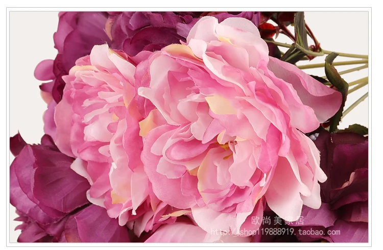 Romantic flower simulation suit decoration floral table setting potted flower flower room
Romantic flower simulation suit decoration floral table setting potted flower flower room