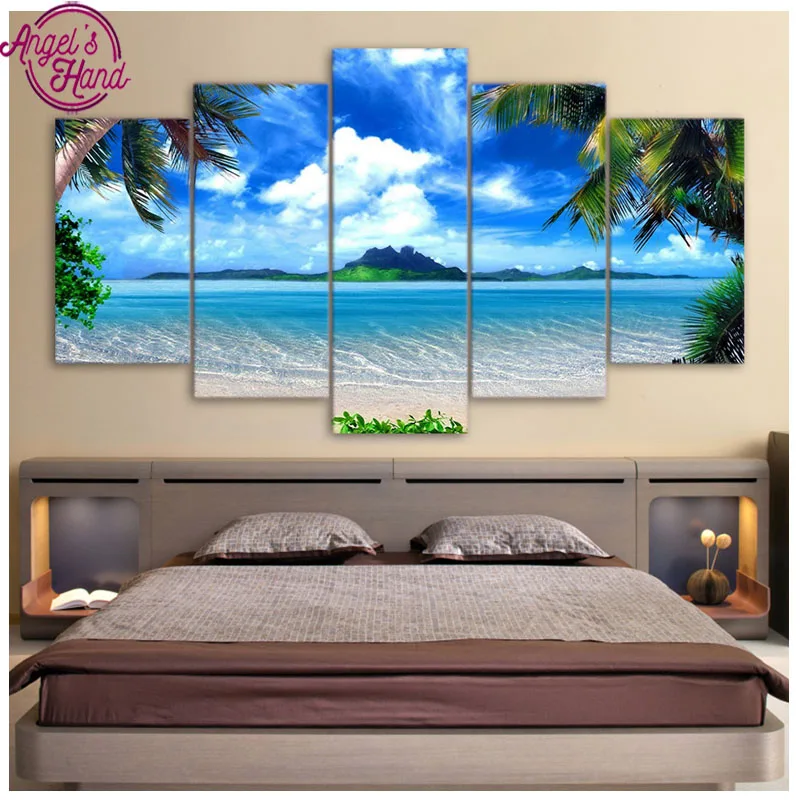 5d DIY Diamond Painting Beach sea nature scenery Cross Stitch Kits Full Diamond Embroidery 3D Diamond Mosaic Needlework 5 pcs
5d DIY Diamond Painting Beach sea nature scenery Cross Stitch Kits Full Diamond Embroidery 3D Diamond Mosaic Needlework 5 pcs