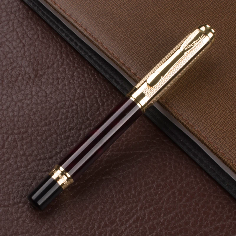 Golden Paint Carving Medium Mahogany Nib DIKA WEN 821 Luxury New Pen Roller ball pen
Golden Paint Carving Medium Mahogany Nib DIKA WEN 821 Luxury New Pen Roller ball pen
