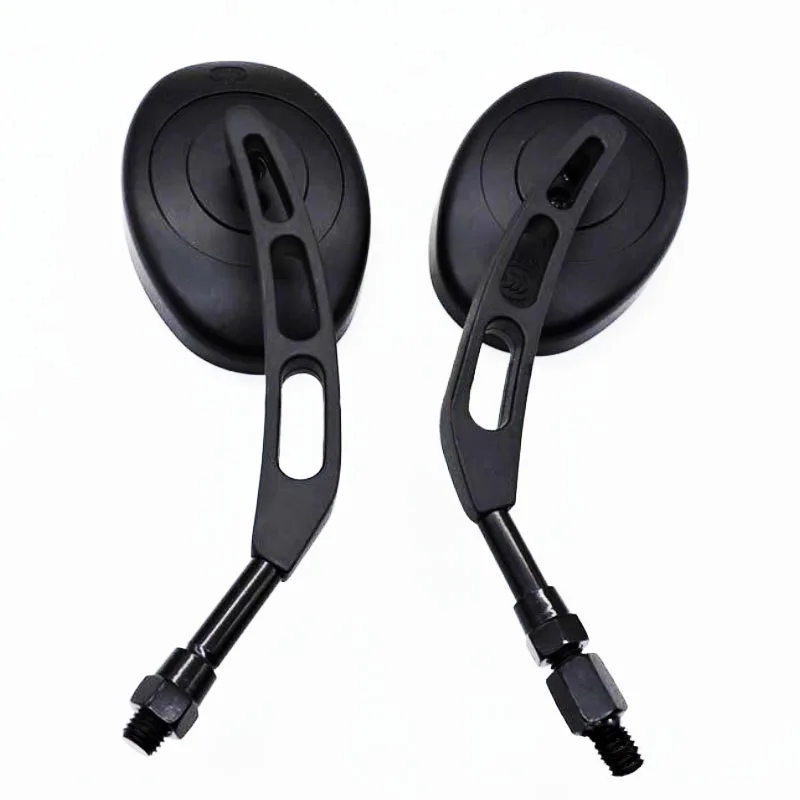 1 Pair Motorcycle Rear View Mirrors 10mm Universal Black Chrome Oval Custom Rearview Mirror For Cruiser Chopper Touring Sport
1 Pair Motorcycle Rear View Mirrors 10mm Universal Black Chrome Oval Custom Rearview Mirror For Cruiser Chopper Touring Sport