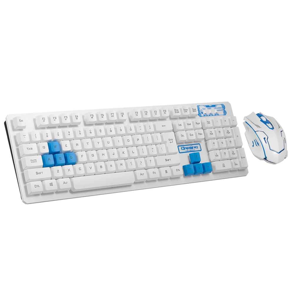 2.4 GHz Wireless Multimedia Gaming Keyboard Mouse Combo Set With USB Receiver Adjustable Holder 3D for PC Laptop Notebook | Компьютеры и