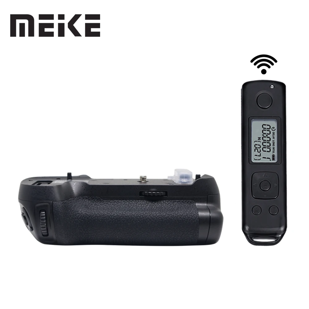 Вертикальный батарейный блок Meike MK-D850 Pro для камеры Nikon D850 с беспроводным пультом дистанционного управления 2,4G Hz
Вертикальный батарейный блок Meike MK-D850 Pro для камеры Nikon D850 с беспроводным пультом дистанционного управления 2,4G Hz