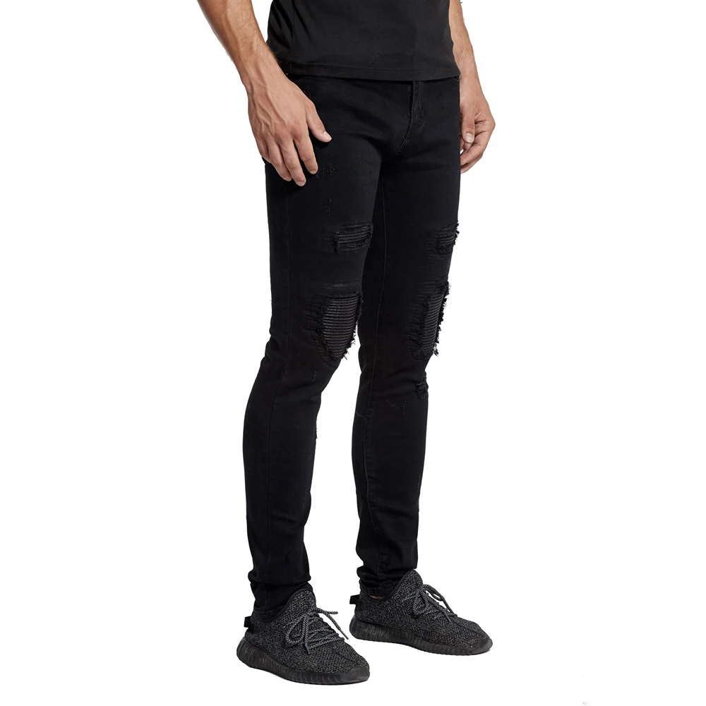 2017 New Men Motorcycle Knee Leather Biker Jeans Slim Stretch Elastic Destroyed Jeans H0391
2017 New Men Motorcycle Knee Leather Biker Jeans Slim Stretch Elastic Destroyed Jeans H0391