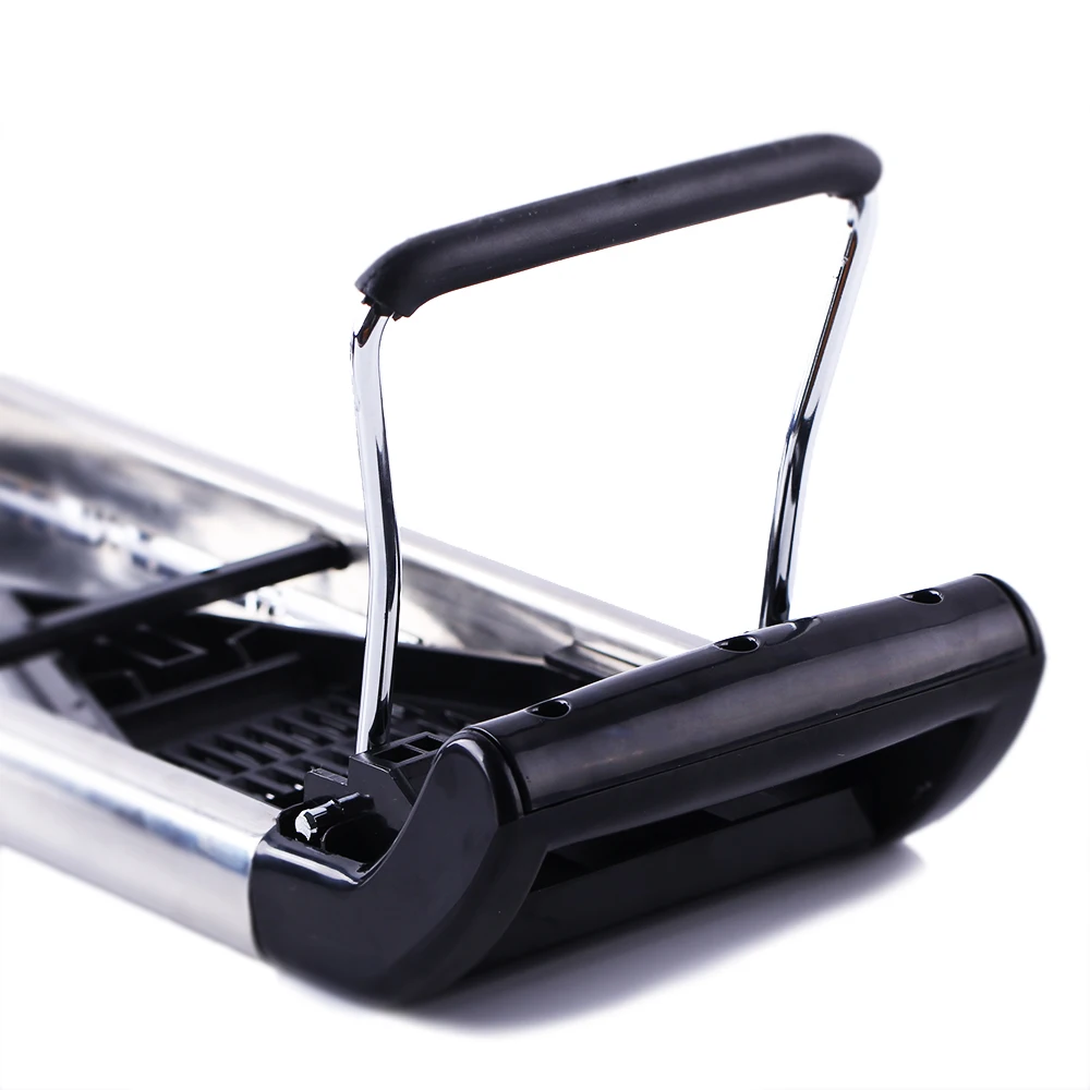 Mandoline Slicer Stainless Steel Vegetable Cutter with 5 Blades Potato Slicer Onion Cutter Carrot Grater Kitchen Accessories 
Mandoline Slicer Stainless Steel Vegetable Cutter with 5 Blades Potato Slicer Onion Cutter Carrot Grater Kitchen Accessories