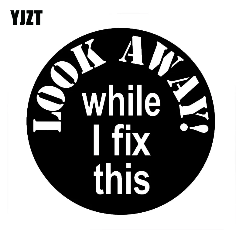 YJZT, 15 см * 15 см, модная виниловая наклейка с надписью «To I Fix Thism», черная, серебряная
YJZT, 15 см * 15 см, модная виниловая наклейка с надписью «To I Fix Thism», черная, серебряная
