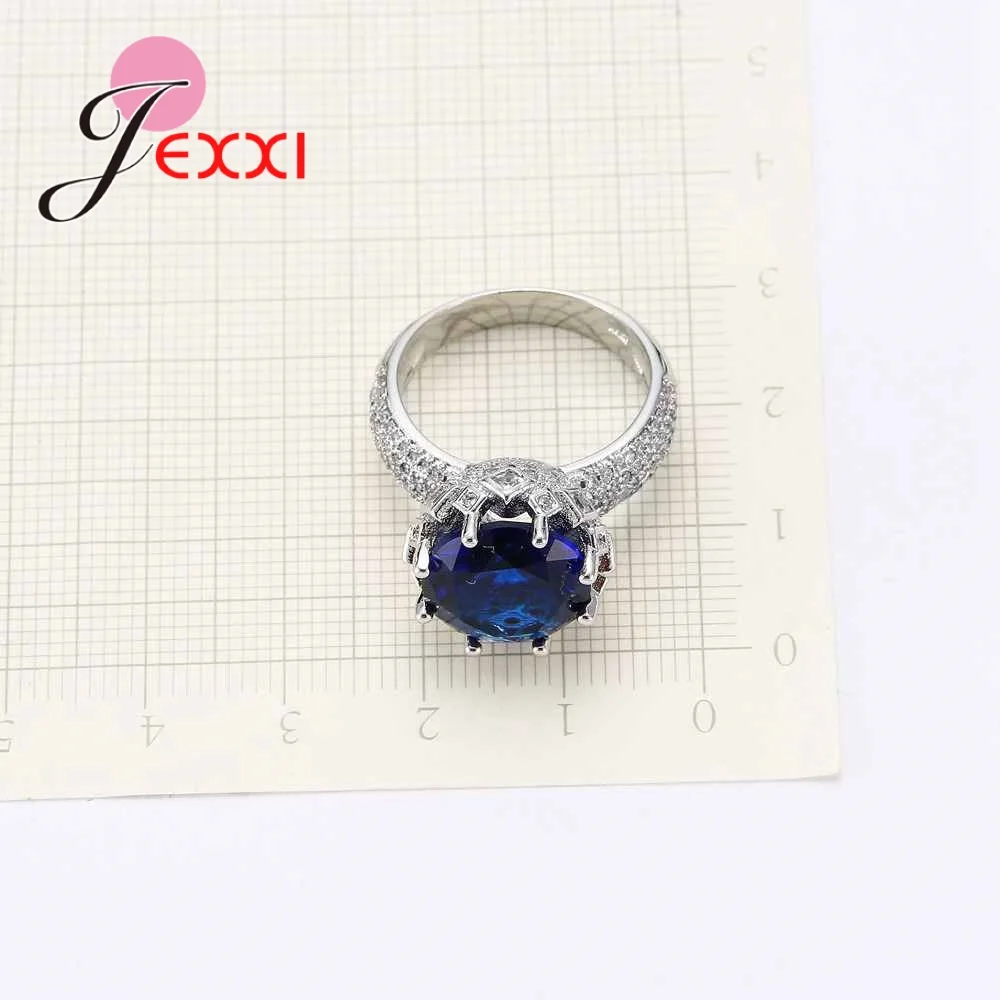 Classic 925 Sterling Silver Crystal Rings For Woman Fashion Band Jewelry Cubic Zirconia Wedding Engagement Ring Accessory
Classic 925 Sterling Silver Crystal Rings For Woman Fashion Band Jewelry Cubic Zirconia Wedding Engagement Ring Accessory