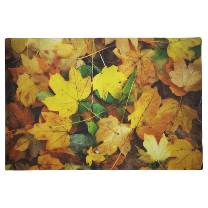 Fall-Themed Door Mat - Golden Leaves Home Decoration Entry Non-slip Door Mat Rubber Washable Floor mat
Fall-Themed Door Mat - Golden Leaves Home Decoration Entry Non-slip Door Mat Rubber Washable Floor mat