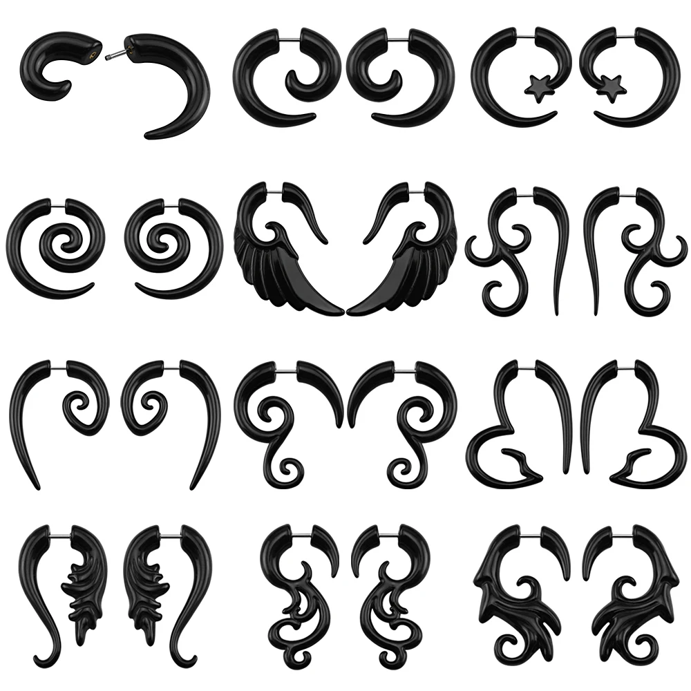 Fake piercing plugs and tunnels for men women fake tunnels ear plugs ear expanders stretchers faux piercing earrings fake gauges
Fake piercing plugs and tunnels for men women fake tunnels ear plugs ear expanders stretchers faux piercing earrings fake gauges