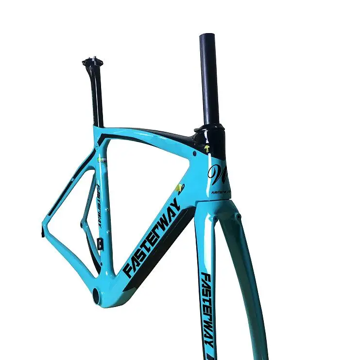 fasterway XR4 taiwan made carbon frame road bike T1100 UD dark blue black frameset:carbon Frameset+Seatpost+Fork+Clamp+Headset
fasterway XR4 taiwan made carbon frame road bike T1100 UD dark blue black frameset:carbon Frameset+Seatpost+Fork+Clamp+Headset