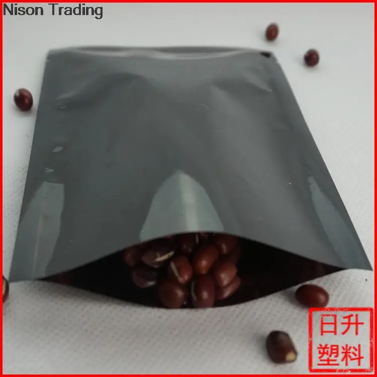 10*15cm Flat bags 200PCS X Black plating aluminium foil bag - Aluminizing mylar foil plastic pouch heat-seal food storge package
10*15cm Flat bags 200PCS X Black plating aluminium foil bag - Aluminizing mylar foil plastic pouch heat-seal food storge package