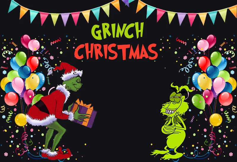 Grinch Stole Christmas Party photo background photography backdrops quality vinyl
Grinch Stole Christmas Party photo background photography backdrops quality vinyl