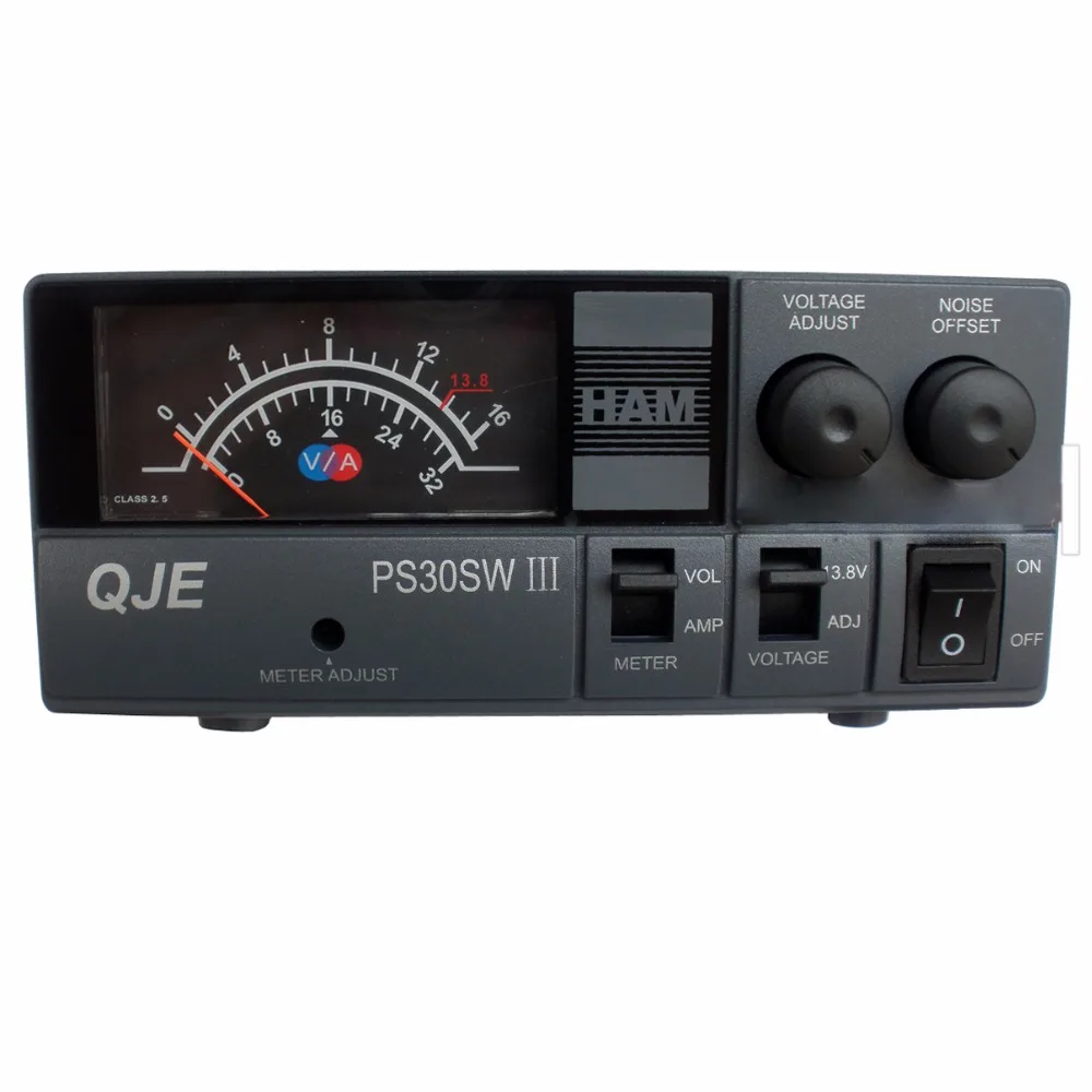 PS30SWIII 13.8V DC 30A switching power supply for mobile walkie talkie car radio base station transceiver radio transmitter
PS30SWIII 13.8V DC 30A switching power supply for mobile walkie talkie car radio base station transceiver radio transmitter