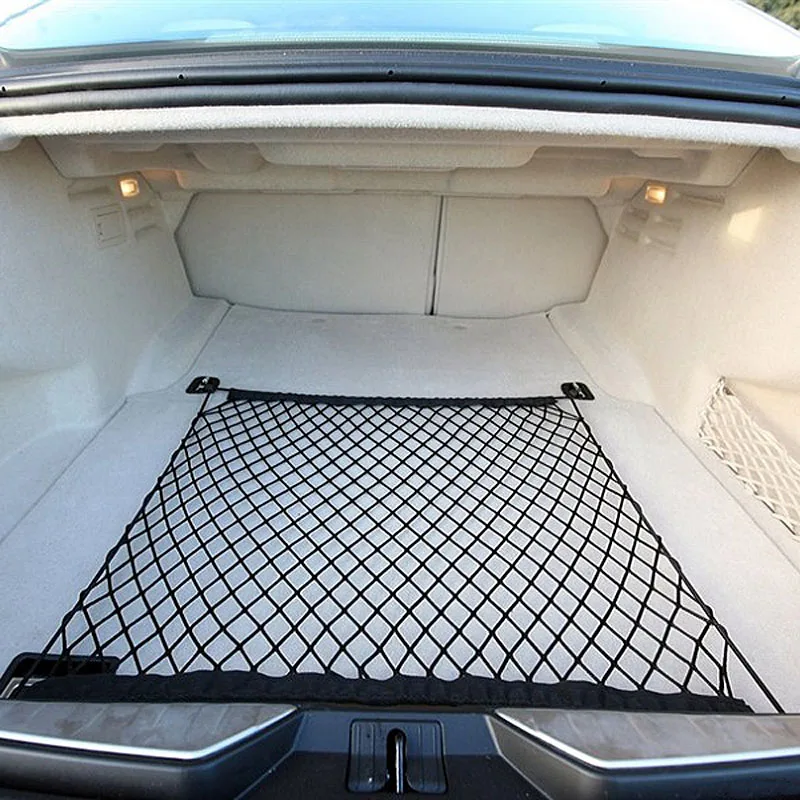 Practical Useful Car Trunk Nylon Rear Cargo Organizer Storage Elastic Mesh Net M8617
Practical Useful Car Trunk Nylon Rear Cargo Organizer Storage Elastic Mesh Net M8617