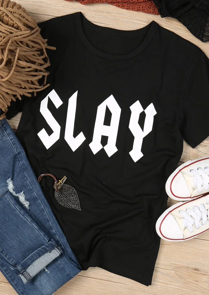 Футболка с круглым вырезом Slay, модная летняя футболка унисекс, базовые футболки, хлопковые кавайные Топы в стиле Харадзюку, гранж, эстетика ...
Футболка с круглым вырезом Slay, модная летняя футболка унисекс, базовые футболки, хлопковые кавайные Топы в стиле Харадзюку, гранж, эстетика ...
