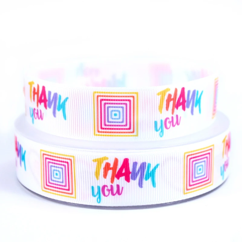 16mm-75mm cartoon heat transfer Thankyou laluroe print Grosgrain Ribbon 10 yards/lot webbing gift wrapping
16mm-75mm cartoon heat transfer Thankyou laluroe print Grosgrain Ribbon 10 yards/lot webbing gift wrapping