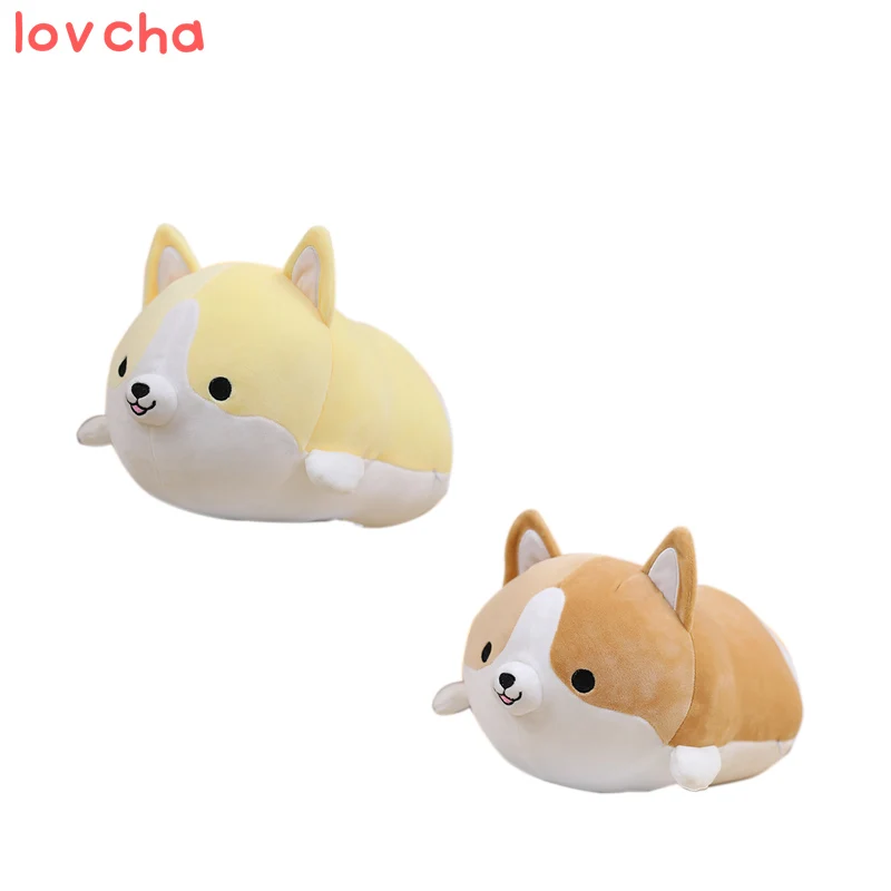 Lovcha 30 см милые корги собака плюшевые игрушки мягкие животных мультфильм Подушки