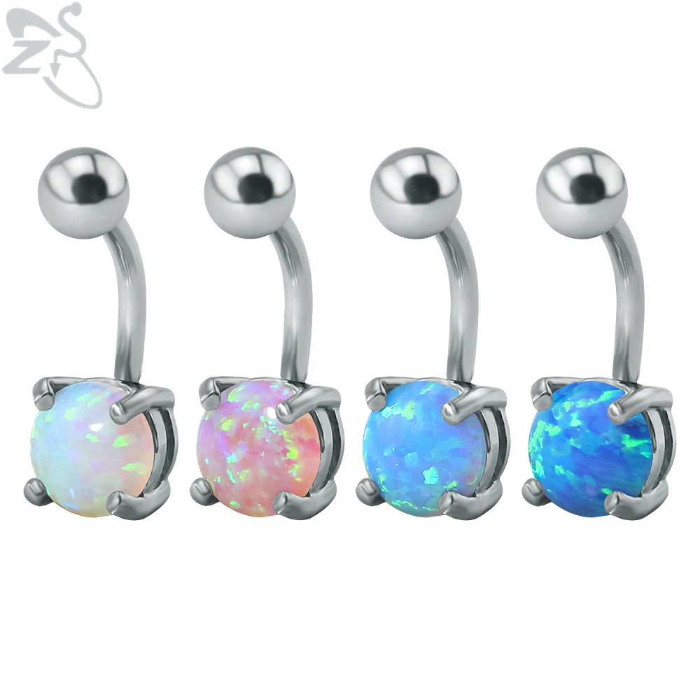 ZS Opal Belly Button Ring Stainless Steel Fire Opal Natural Stone Jewelry Belly Navel Ring Lot Navel Piercing 8mm Nombril
ZS Opal Belly Button Ring Stainless Steel Fire Opal Natural Stone Jewelry Belly Navel Ring Lot Navel Piercing 8mm Nombril