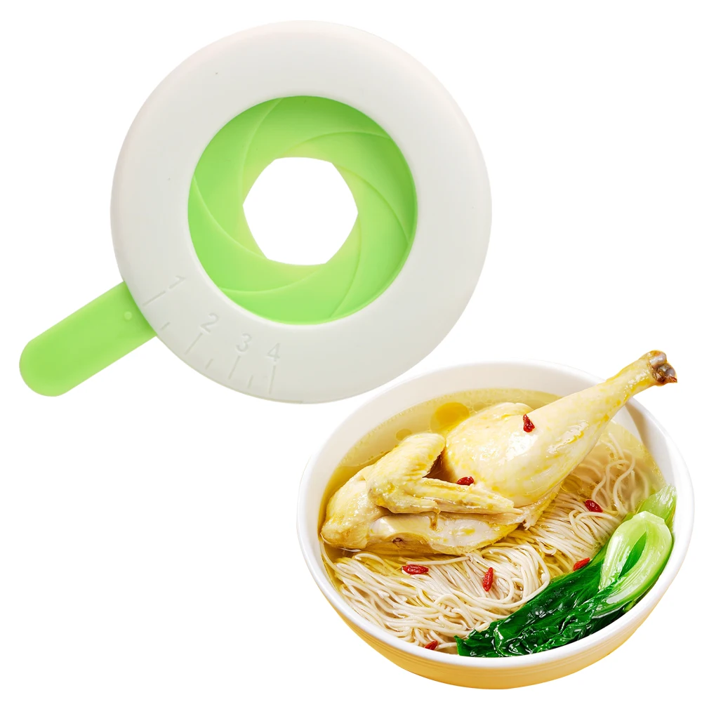 Adjustable Component Selector Spaghetti Measure Controller Tool Pasta Noodle Measuring Tool Plastic Kitchen Accessories
Adjustable Component Selector Spaghetti Measure Controller Tool Pasta Noodle Measuring Tool Plastic Kitchen Accessories