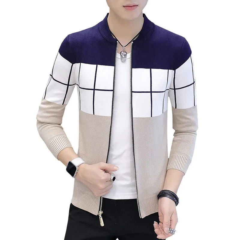 LUX ANGNER Men Sweater Jacket Men's New Long Sleeve Zipper Cardigan Casual Sweaters Men Korean Knitted Sweater Fashion Clothing
LUX ANGNER Men Sweater Jacket Men's New Long Sleeve Zipper Cardigan Casual Sweaters Men Korean Knitted Sweater Fashion Clothing